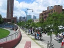 LIC Farmers Market on the street, July 2005