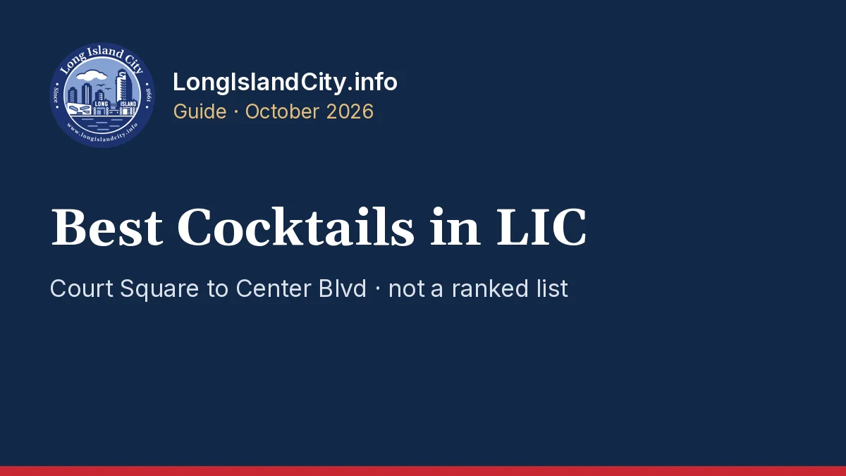 LongIslandCity.info branded guide card